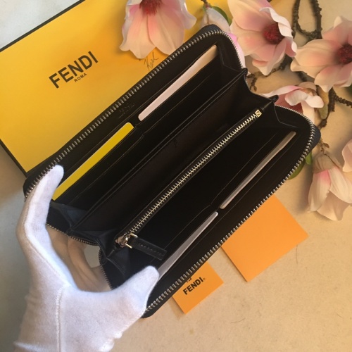 Replica Fendi AAA Quality Wallet #1011679 $64.00 USD for Wholesale