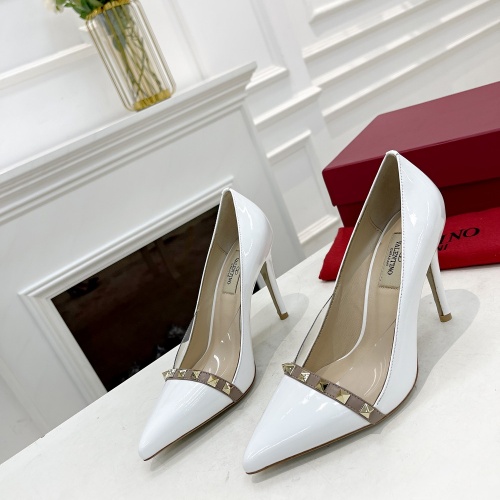 Wholesale Valentino High-Heeled Shoes For Women #1011987 $98.00 USD, Wholesale Quality Replica Valentino High-Heeled Shoes