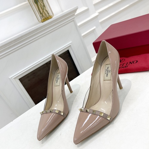 Wholesale Valentino High-Heeled Shoes For Women #1011988 $98.00 USD, Wholesale Quality Replica Valentino High-Heeled Shoes