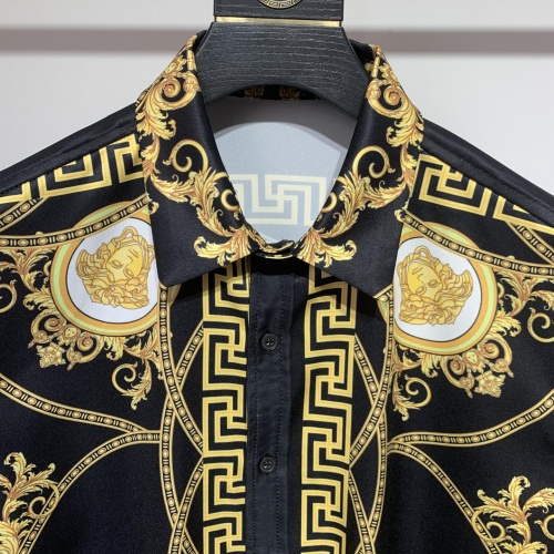 Replica Versace Shirts Long Sleeved For Men #1012151 $45.00 USD for Wholesale