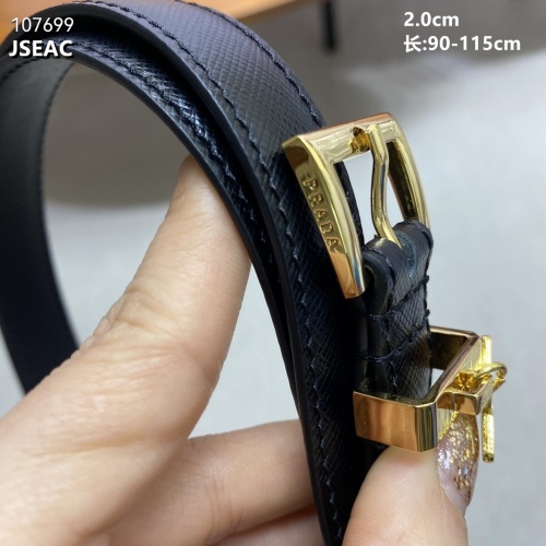 Replica Prada AAA Quality Belts For Women #1013421 $52.00 USD for Wholesale