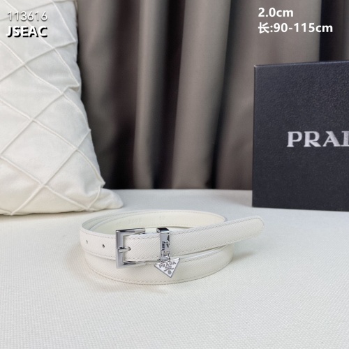 Wholesale Prada AAA Quality Belts For Women #1013424 $52.00 USD, Wholesale Quality Replica Prada AAA Quality Belts