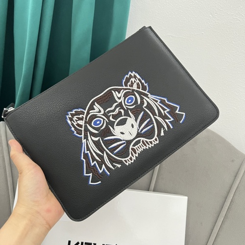 Wholesale Kenzo AAA Man Wallets #1016916 $56.00 USD, Wholesale Quality Replica Kenzo AAA Man Wallets