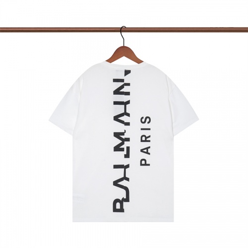 Wholesale Balmain T-Shirts Short Sleeved For Unisex #1017321 $32.00 USD, Wholesale Quality Replica Balmain T-Shirts