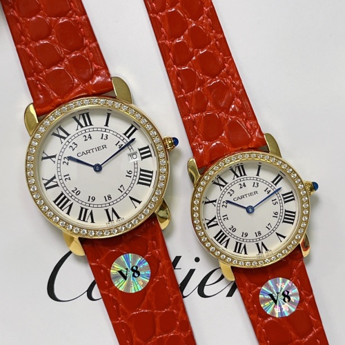 Wholesale Cartier AAA Quality Watches For Unisex #1020035 $130.00 USD, Wholesale Quality Replica Cartier AAA Quality Watches