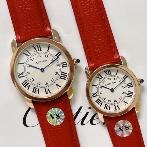 Wholesale Cartier AAA Quality Watches For Unisex #1020036 $130.00 USD, Wholesale Quality Replica Cartier AAA Quality Watches