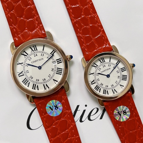 Wholesale Cartier AAA Quality Watches For Unisex #1020038 $130.00 USD, Wholesale Quality Replica Cartier AAA Quality Watches