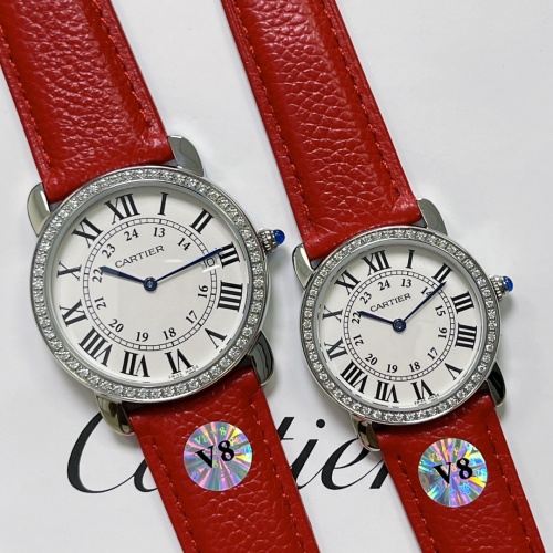 Wholesale Cartier AAA Quality Watches For Unisex #1020043 $130.00 USD, Wholesale Quality Replica Cartier AAA Quality Watches