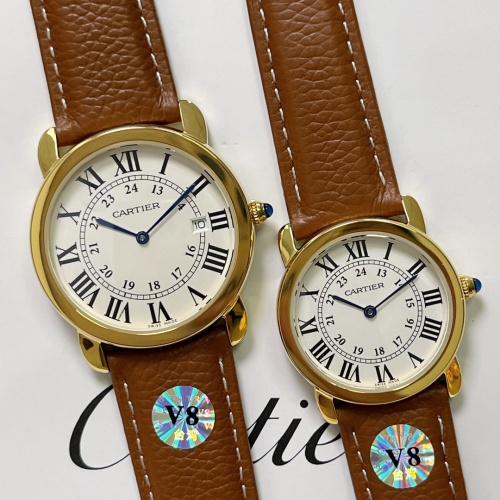 Wholesale Cartier AAA Quality Watches For Unisex #1020049 $130.00 USD, Wholesale Quality Replica Cartier AAA Quality Watches