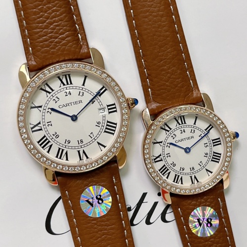 Wholesale Cartier AAA Quality Watches For Unisex #1020052 $130.00 USD, Wholesale Quality Replica Cartier AAA Quality Watches