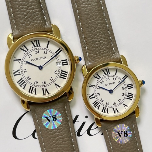 Wholesale Cartier AAA Quality Watches For Unisex #1020063 $130.00 USD, Wholesale Quality Replica Cartier AAA Quality Watches