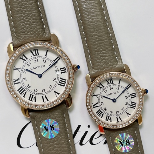 Wholesale Cartier AAA Quality Watches For Unisex #1020066 $130.00 USD, Wholesale Quality Replica Cartier AAA Quality Watches