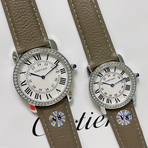 Wholesale Cartier AAA Quality Watches For Unisex #1020068 $130.00 USD, Wholesale Quality Replica Cartier AAA Quality Watches