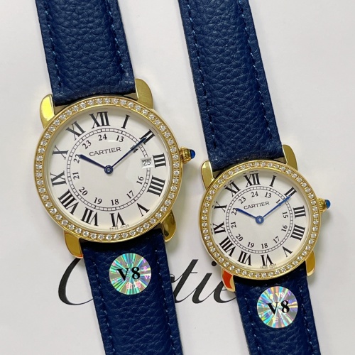 Wholesale Cartier AAA Quality Watches For Unisex #1020073 $130.00 USD, Wholesale Quality Replica Cartier AAA Quality Watches