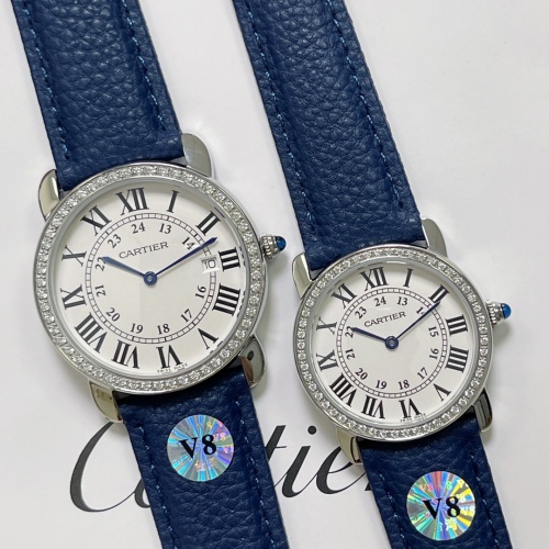 Wholesale Cartier AAA Quality Watches For Unisex #1020076 $130.00 USD, Wholesale Quality Replica Cartier AAA Quality Watches