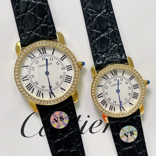 Wholesale Cartier AAA Quality Watches For Unisex #1020082 $130.00 USD, Wholesale Quality Replica Cartier AAA Quality Watches