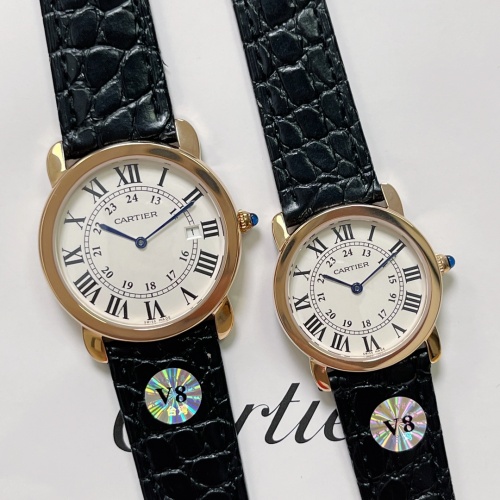 Wholesale Cartier AAA Quality Watches For Unisex #1020085 $130.00 USD, Wholesale Quality Replica Cartier AAA Quality Watches