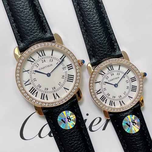 Wholesale Cartier AAA Quality Watches For Unisex #1020086 $130.00 USD, Wholesale Quality Replica Cartier AAA Quality Watches