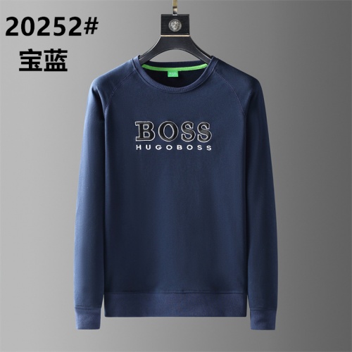 Wholesale Boss Hoodies Long Sleeved For Men #1020492 $36.00 USD, Wholesale Quality Replica Boss Hoodies