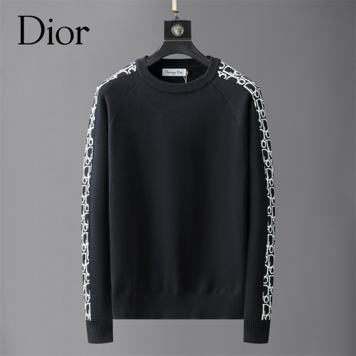 Wholesale Christian Dior Sweaters Long Sleeved For Men #1020872 $45.00 USD, Wholesale Quality Replica Christian Dior Sweaters