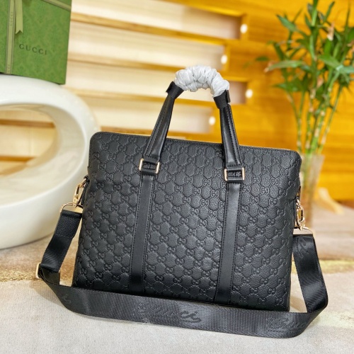 Replica Gucci AAA Man Handbags #1020896 $115.00 USD for Wholesale