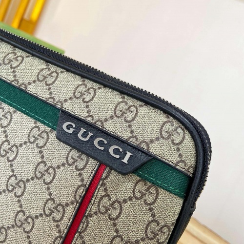 Replica Gucci AAA Man Wallets #1022133 $56.00 USD for Wholesale