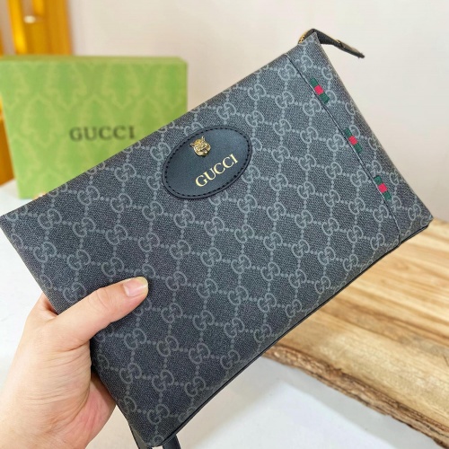 Replica Gucci AAA Man Wallets #1022136 $56.00 USD for Wholesale