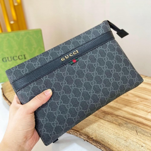 Replica Gucci AAA Man Wallets #1022140 $56.00 USD for Wholesale