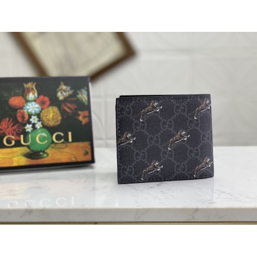 Replica Gucci AAA Man Wallets #1022183 $40.00 USD for Wholesale