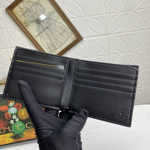 Replica Gucci AAA Man Wallets #1022183 $40.00 USD for Wholesale