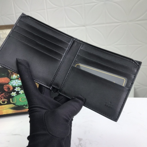 Replica Gucci AAA Man Wallets #1022185 $40.00 USD for Wholesale