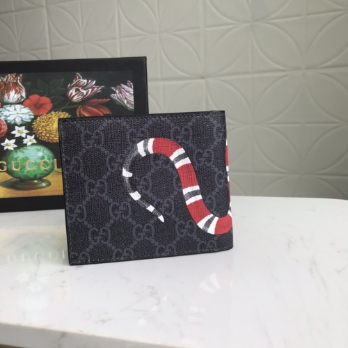 Replica Gucci AAA Man Wallets #1022188 $40.00 USD for Wholesale