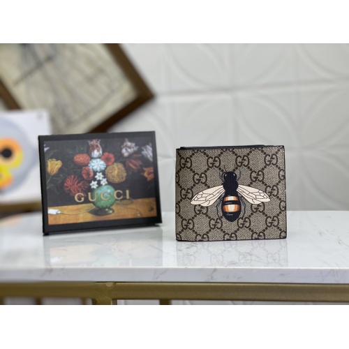 Wholesale Gucci AAA Man Wallets #1022189 $40.00 USD, Wholesale Quality Replica Gucci AAA Man Wallets