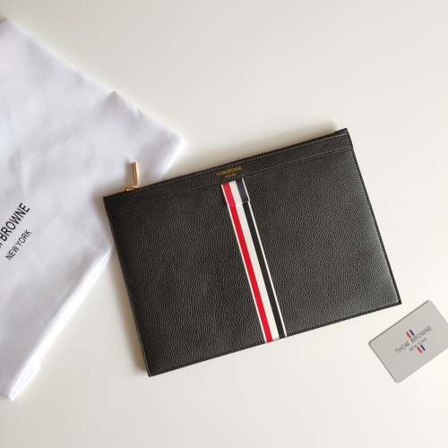 Wholesale Thom Browne AAA Man Wallets #1022191 $64.00 USD, Wholesale Quality Replica Thom Browne AAA Man Wallets