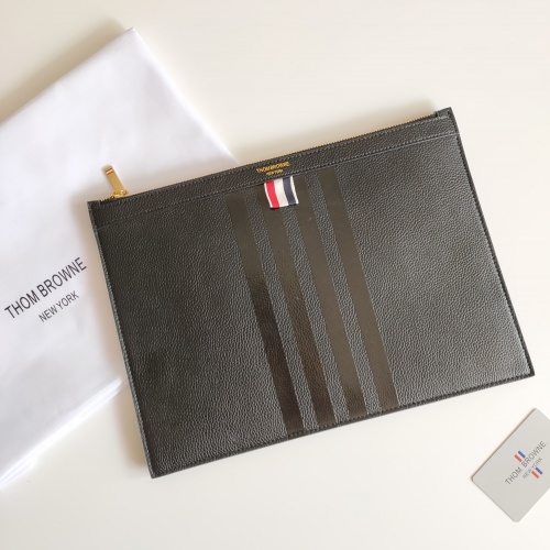 Wholesale Thom Browne AAA Man Wallets #1022194 $68.00 USD, Wholesale Quality Replica Thom Browne AAA Man Wallets