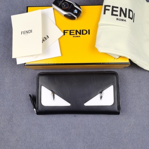 Wholesale Fendi AAA Quality Wallet #1022264 $64.00 USD, Wholesale Quality Replica Fendi AAA+ Quality Wallet