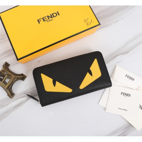 Wholesale Fendi AAA Quality Wallet #1022265 $64.00 USD, Wholesale Quality Replica Fendi AAA+ Quality Wallet