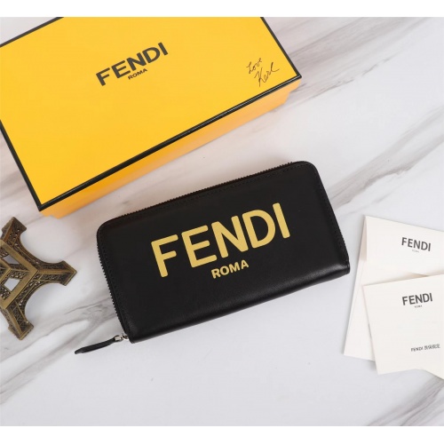 Wholesale Fendi AAA Quality Wallet #1022266 $64.00 USD, Wholesale Quality Replica Fendi AAA+ Quality Wallet