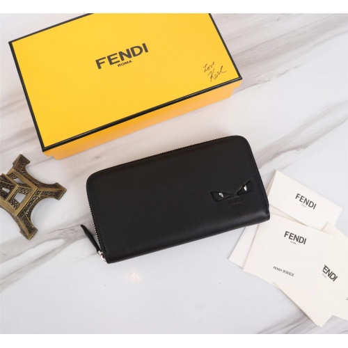 Wholesale Fendi AAA Quality Wallet #1022269 $64.00 USD, Wholesale Quality Replica Fendi AAA+ Quality Wallet