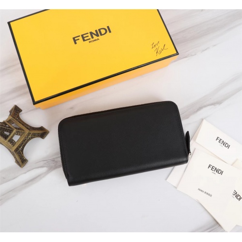 Replica Fendi AAA Quality Wallet #1022269 $64.00 USD for Wholesale