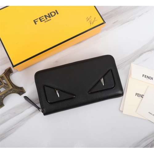 Wholesale Fendi AAA Quality Wallet #1022270 $64.00 USD, Wholesale Quality Replica Fendi AAA+ Quality Wallet