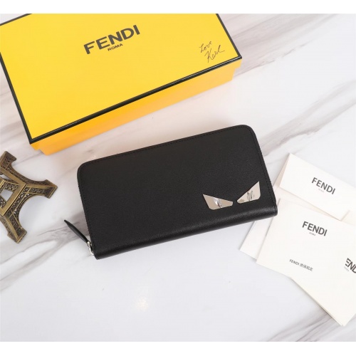 Wholesale Fendi AAA Quality Wallet #1022274 $64.00 USD, Wholesale Quality Replica Fendi AAA+ Quality Wallet