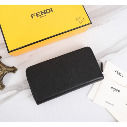 Replica Fendi AAA Quality Wallet #1022274 $64.00 USD for Wholesale