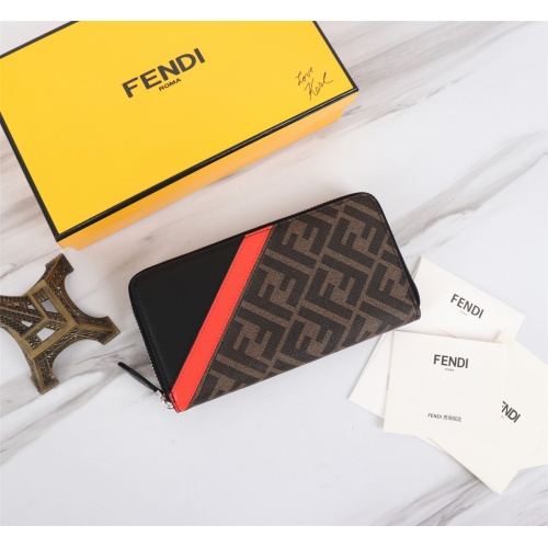 Wholesale Fendi AAA Quality Wallet #1022277 $64.00 USD, Wholesale Quality Replica Fendi AAA+ Quality Wallet