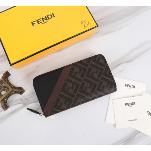 Wholesale Fendi AAA Quality Wallet #1022278 $64.00 USD, Wholesale Quality Replica Fendi AAA+ Quality Wallet