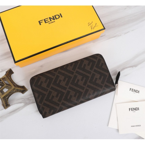 Replica Fendi AAA Quality Wallet #1022278 $64.00 USD for Wholesale