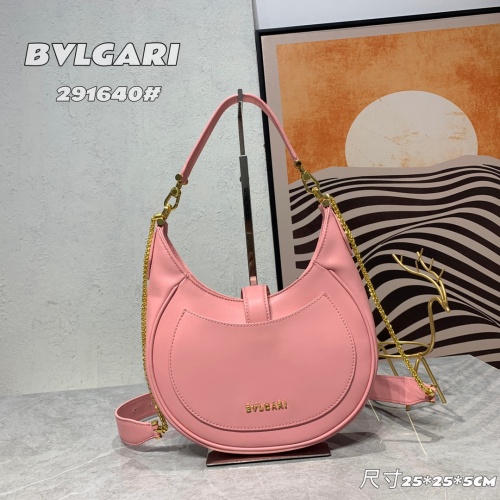 Replica Bvlgari AAA Quality Messenger Bags For Women #1025347 $108.00 USD for Wholesale