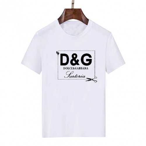 Wholesale Dolce &amp; Gabbana D&amp;G T-Shirts Short Sleeved For Men #1025504 $23.00 USD, Wholesale Quality Replica Dolce &amp; Gabbana D&amp;G T-Shirts