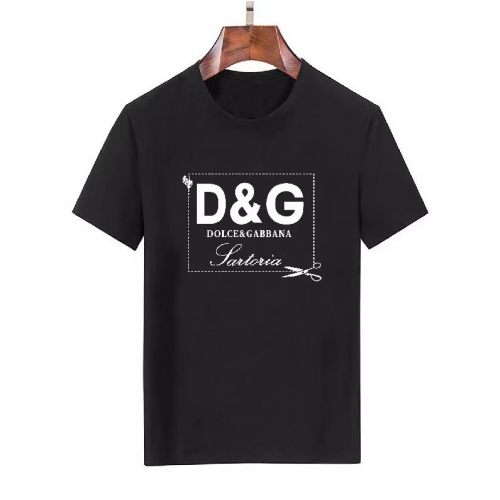 Wholesale Dolce &amp; Gabbana D&amp;G T-Shirts Short Sleeved For Men #1025505 $23.00 USD, Wholesale Quality Replica Dolce &amp; Gabbana D&amp;G T-Shirts