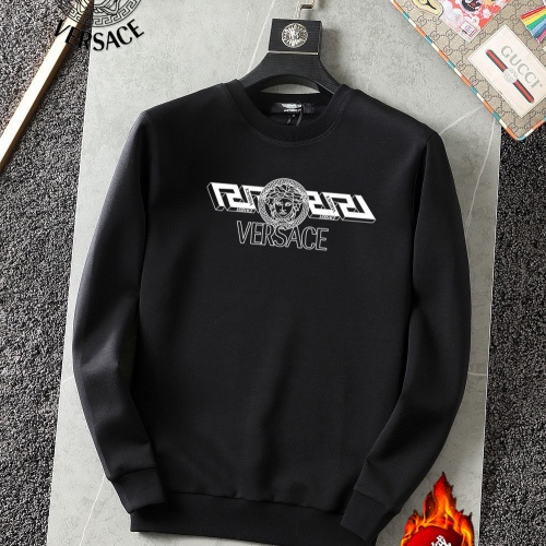 Wholesale Versace Hoodies Long Sleeved For Men #1027294 $45.00 USD, Wholesale Quality Replica Versace Hoodies